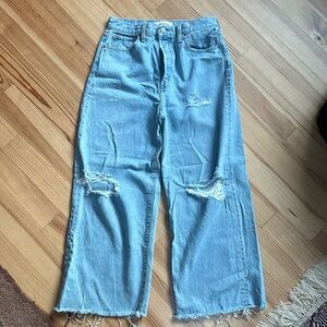 Soft, women’s denim! Size 28! Perfect and fun.